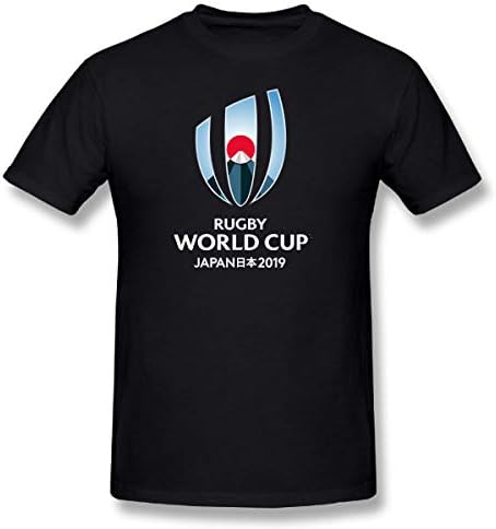 PRP966 Ruggby World Cup 2019 Shirt for Mens Contton t Shirts Black