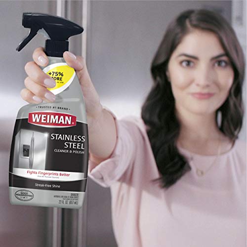 Weiman Stainless Steel Cleaner and Polish StreakFree Shine for