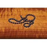 Hareline Bead Chain Eyes Large Black