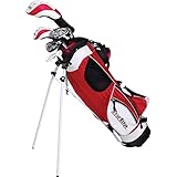 TOUR EDGE BOYS' HT MAX-J 8-PIECE GOLF SET-AGES 9-12