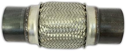 Remarkable Power RK7550 - 3" Inlet (3" x 6") Double Braided Exhaust Extension Flex Pipe