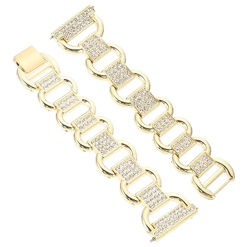 SKISUNO Strap Lace Wristband Starlight Gold Watch Ultra Band Watch Straps Bracelet Smartwatch Strap Watch