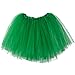 My Lello Big Girls Tutu 3-Layer Ballerina (4T-10yr) Emerald