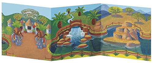 Peaceable Kingdom Press Sticker Fun! At The Zoo Reusable Sticker Tote