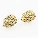 JOJO & LIN Gift for Men 18K Real Gold Plated Lion Head Casual Business Suit Shirt Collar Pin Brooch Tips Men Jewelry