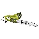 Sun Joe SWJ701E 18-inch 14.0 Amp Electric Chain Saw with Kickback Safety Brake