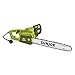 Sun Joe SWJ701E 18-inch 14.0 Amp Electric Chain Saw with Kickback Safety Brake, Green