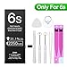 ZMNT Battery for iPhone 6s, 2250mAh High Capacity Li-ion Replacement Battery with Complete Repair Tool Kit and Instructions - Only for IP6s