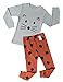 UniFriend Premium 100% COTTON Little Boys, Girls 2 Piece Pajama Set