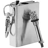 Popular 1 Piece New Emergency Fire Starter Flint Match Lighter Metal Outdoor Camping Hiking Instant Survival Tool Safety Durable