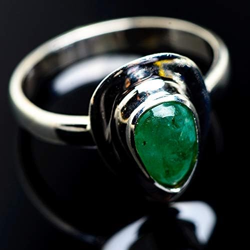 Ana Silver Co Emerald 925 Sterling Silver Ring Size 9.25 - Handmade Jewelry, Bohemian, Vintage RING974750