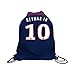 Fan Kitbag Neymar Jr #10 PSG Home Long Sleeve Soccer Jersey & Shorts Paris Saint Germain Youth Kids Home ✓ Premium Gift Picture Backpack