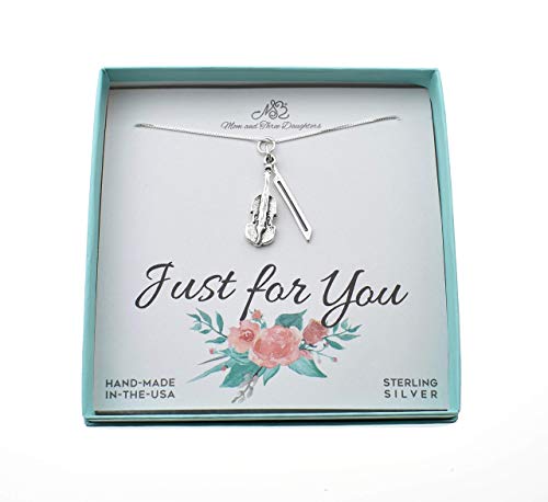 Violin Charm Pendant Necklace In Sterling Silver On An 18" Sterling Silver Box Chain, Music Necklace, Music Gifts, Violin Necklace - Thumbnail 4