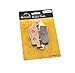 Race Driven Front and Rear Sintered Metal Severe Duty Brake Pads for Yamaha Grizzly YFM550 550 YFM700 700