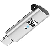 cablecc USB-C Virtual Display Adapter USB5.0 USB4.0 Type-C DDC EDID Dummy Plug Headless Ghost Display Emulator 4K@60Hz Compatible with Thunderbolt3/4/5 Silver
