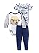 Lamaze Organic Baby Baby Organic 3 Piece Bodysuit Set, White, 18M