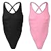 Men's One-Piece High Cut Sissy Pouch G String Underwear Freestyle Wrestling Singlet Lingerie See Through Leotard Bodysuit Jumpsuit Work Out Swimsuit Gym Fitness Briefs Swimwear Thongs Nightwear Black