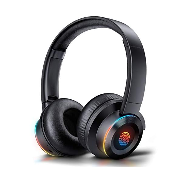 3 IN 1 Headphones Over Ear Wireless headset, [40 Hrs Playtime]Touch Control Bluetooth Headset, Foldable with Stereo Bass…