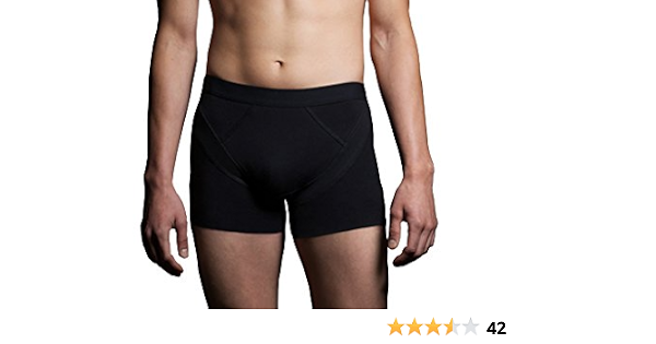 Amazon.com: Flatulencia Filtrado el apoyo de los hombres boxeadores, XL,  Negro : Hogar y Cocina