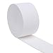 COTOWIN 1.5-inch Wide White Knit Heavy Stretch High Elasticity Elastic Band, 5 Yards