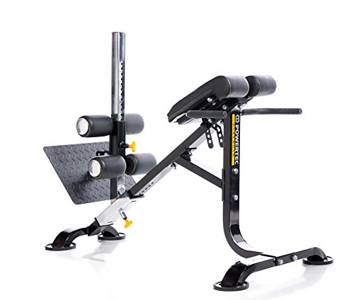 Powertec Fitness Dual Hyperextension/Crunch Powertec Dual Hyperextension/Crunch, Black