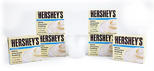 Bundle: hersheys white chocolate pudding with serving c…