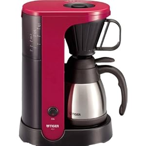 タイガー コーヒーメーカー 4杯用 カフェルビー ACU-A040-RE