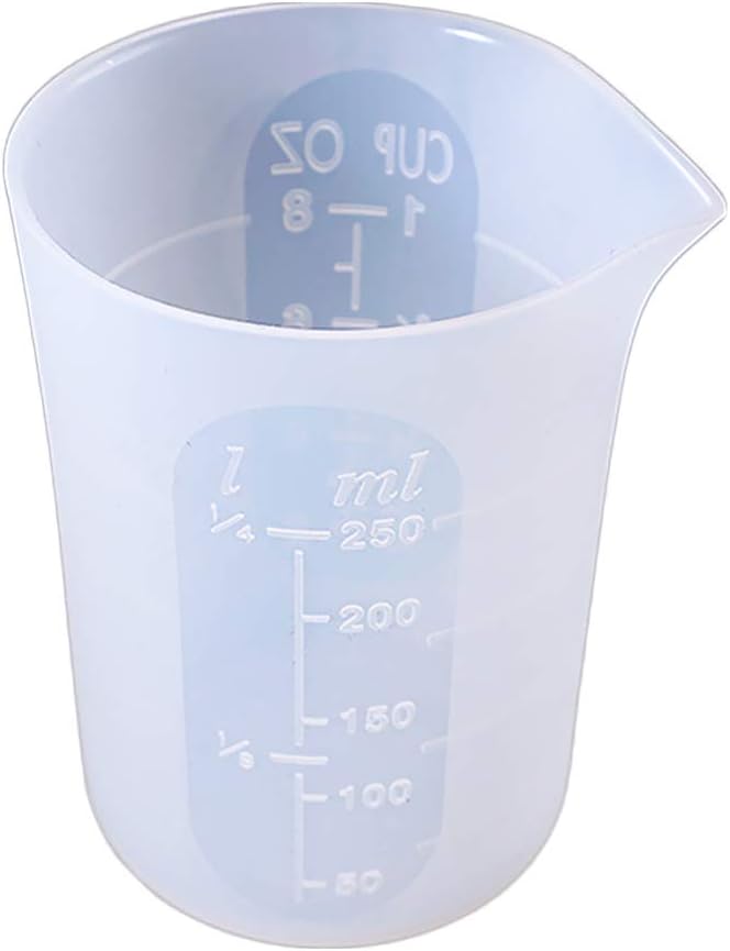 Phoneix 250ML Silicone Measuring Cup Resin Casting Tools Measuring Cups Mixing Cup