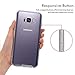 Casetego Compatible with Galaxy S8 Plus Case,360 Full Body Two Piece Slim Crystal Transparent Case with Built-in Screen Protector for Samsung Galaxy S8 Plus,Clear
