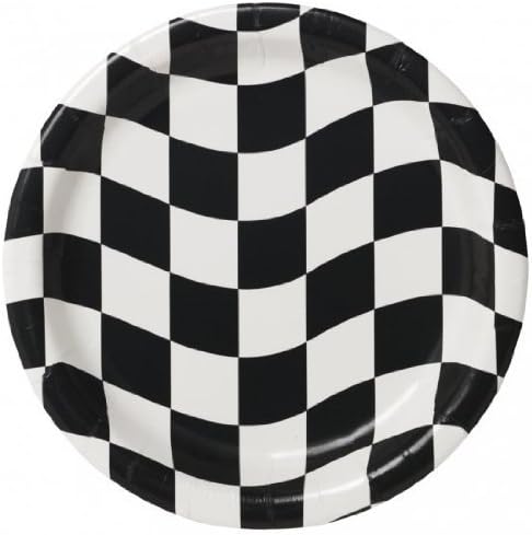 Grand Prix Motor Racing Party Plates Pkt 8