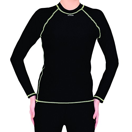 lactra full sleeve round neck solid women's nylon swimming wear