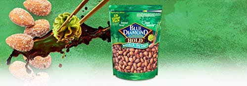 Blue Diamond Almonds Wasabi & Soy Sauce Flavored Snack Nuts, 16 Oz Resealable Bag (Pack of 1) - Image 8