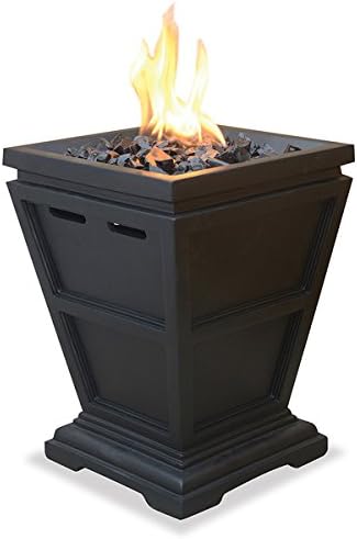 Uniflame LP Gas Column Small Fire Pit by Blue Rhino