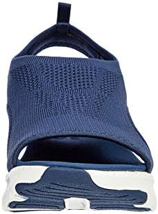 Arch Fit City Catch Mujer Sandali, Navy Knit, 40 EU