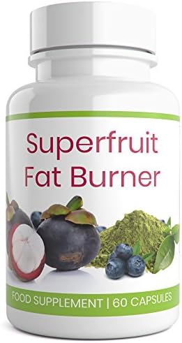 FUELGRADE Superfruit Fat Burner with Biotin (60 Capsules) Weight Loss Support Supplement | Green Tea, Mangosteen, Grape Seed, Vitamin B2 | Men and Women