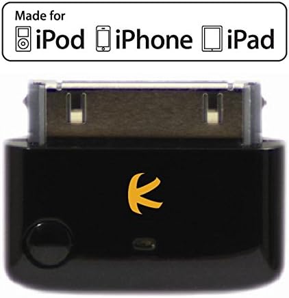 KOKKIA i10 (Black) : Bluetooth Stereo Transmitter Splitter, Compatible with Apple iPod/iPhone/iPad. Works Well with 2 Sets Apple AirPods.