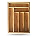 Kitchen Lovers Bamboo Expandable Utensil Organizer