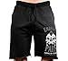 Monsta Clothing Co. Mens Workout (EmbracePain-EarningMyStripes) Gym Sweat Shorts