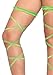 Leg Avenue Women's Leg Wraps, Neon Green, One Size