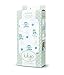 Lulujo Baby Cotton Muslin Swaddle Blanket, Robots, 47 x 47-Inch