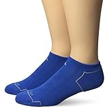 adidas Men's Climacool II No Show Sock (2-Pair), Blue Beauty/Solar Zest/Mid Grey, Size 6-12
