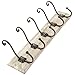Avignon Rustic Hook Rail Coat or Towel Rack 24 inches Wide and 4.5 inches high