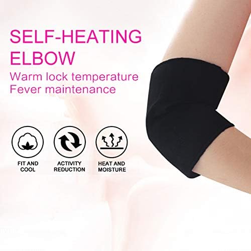 ZHONGLI Self-Heating Elbow Pads for Men Women Arm Joints Aprain Sorts Warm Arm Guards Wrist Tennis Elbow Protection