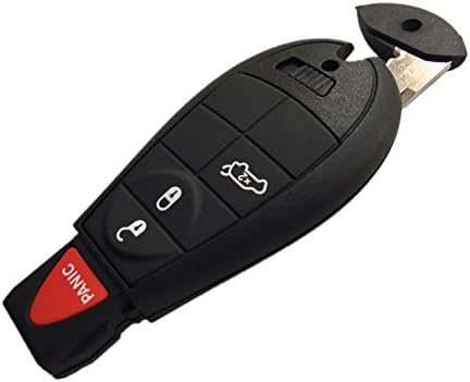 Dudely Keyless Entry Remote Control Transmitter Replacement Key Fob. Fit for Dodge Chrysler Jeep FCC ID IYZ C01C, M3N5WY783X