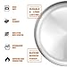 Deedro Pizza Pan 12 Inch Stainless Steel Round Baking Sheet - Oven Tray Crisper for Healthy Cooking, 4 Pack