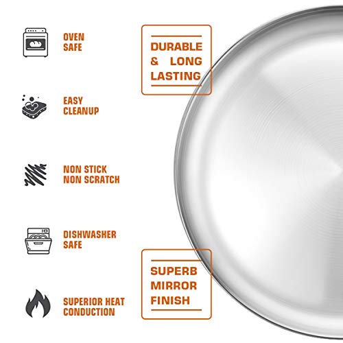 3 Pizza+Baking+Pan+Tray+Stainless