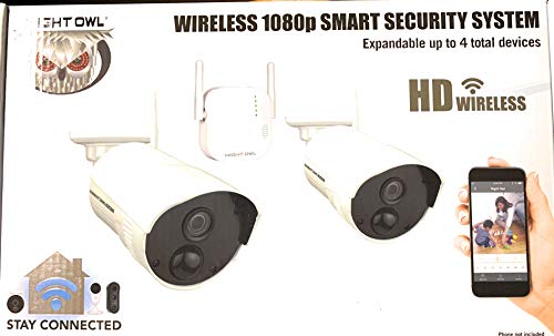 night owl 1080p Smart Security Camera System had Wireless up to 4 Devices