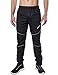 BALEAF Men's Bike Running Pants Fleece Athletic Pants Windproof Lightweight Winter Sport Workout Pants with Zipper Pockets