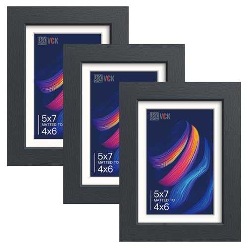 VCK Picture Frame Black Wood Mat