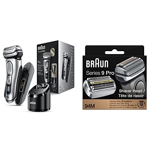 Braun Electric Razor for Men, Waterproof Foil Shaver, Series 9 Pro